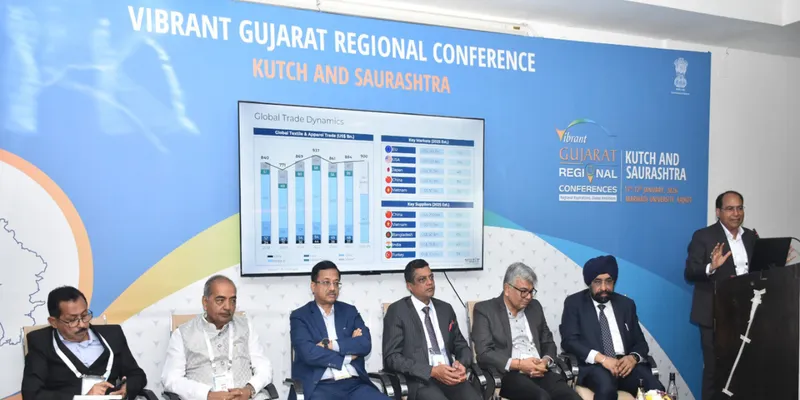 Gujarat’s Textile Sector Highlighted as Growth Engine at Vibrant Gujarat Conference
